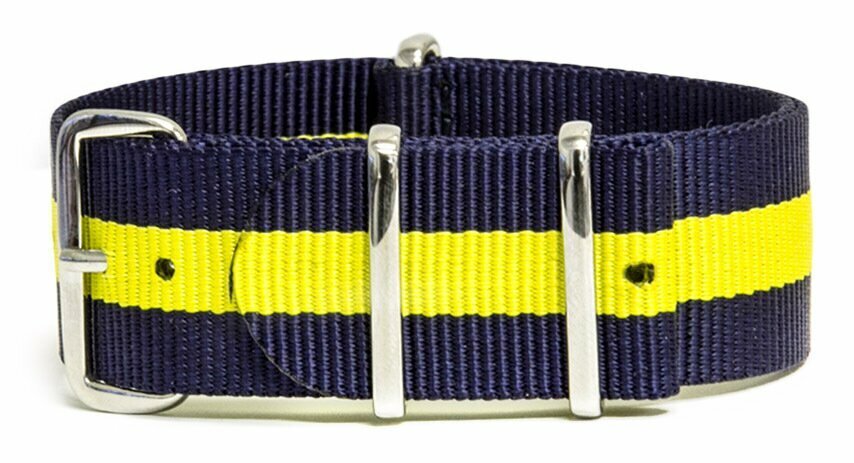 3 x 18mm Stripey NATO strap mix bag