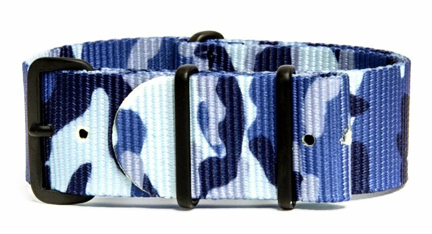 3 Pack - Camo/Military Watch Straps
