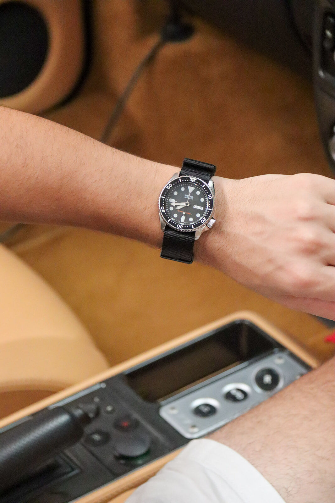 22mm Black NATO Strap - Black PVD buckles — Watch Straps Australia