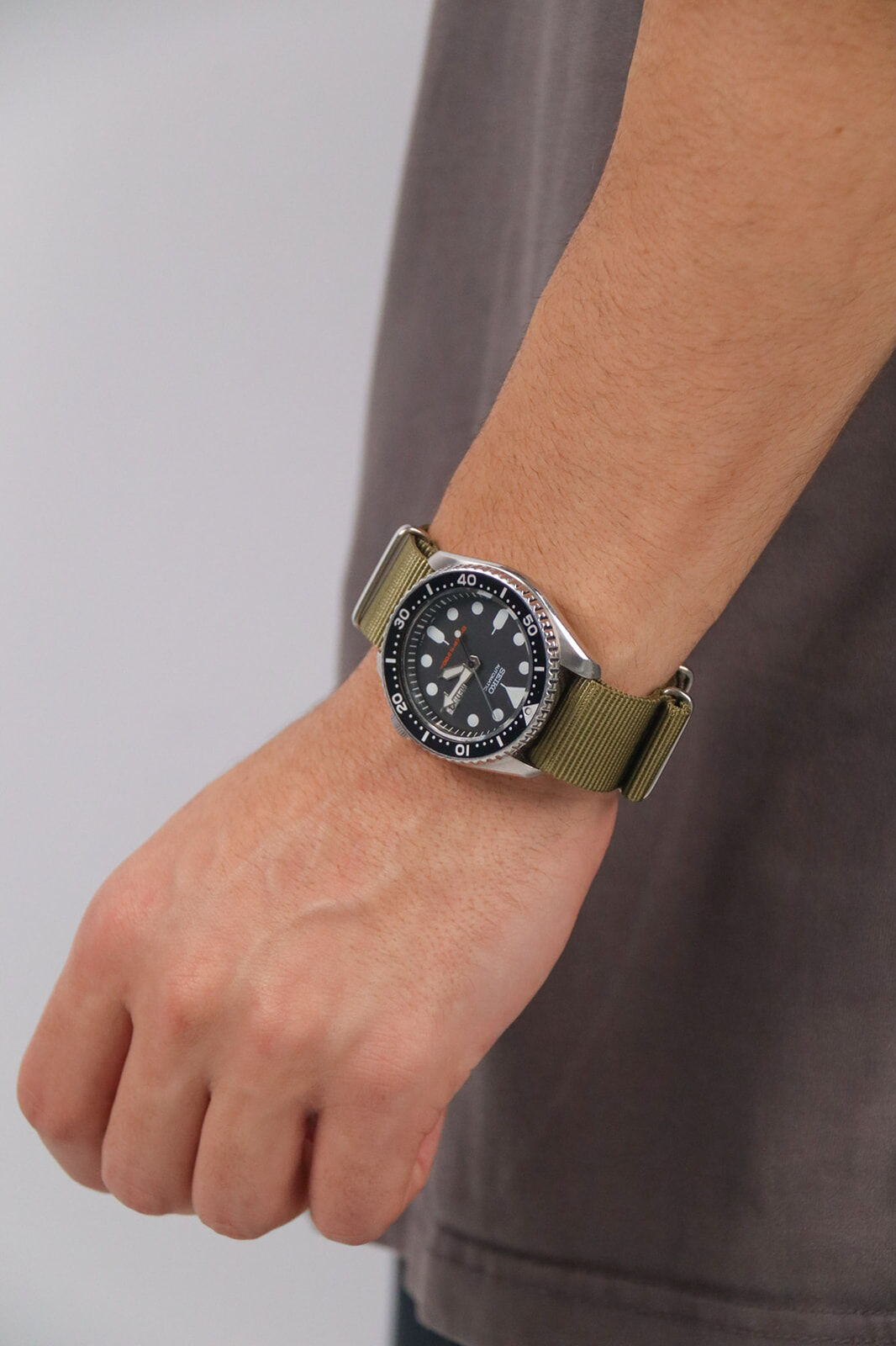 20mm Khaki Green NATO strap — Watch Straps Australia