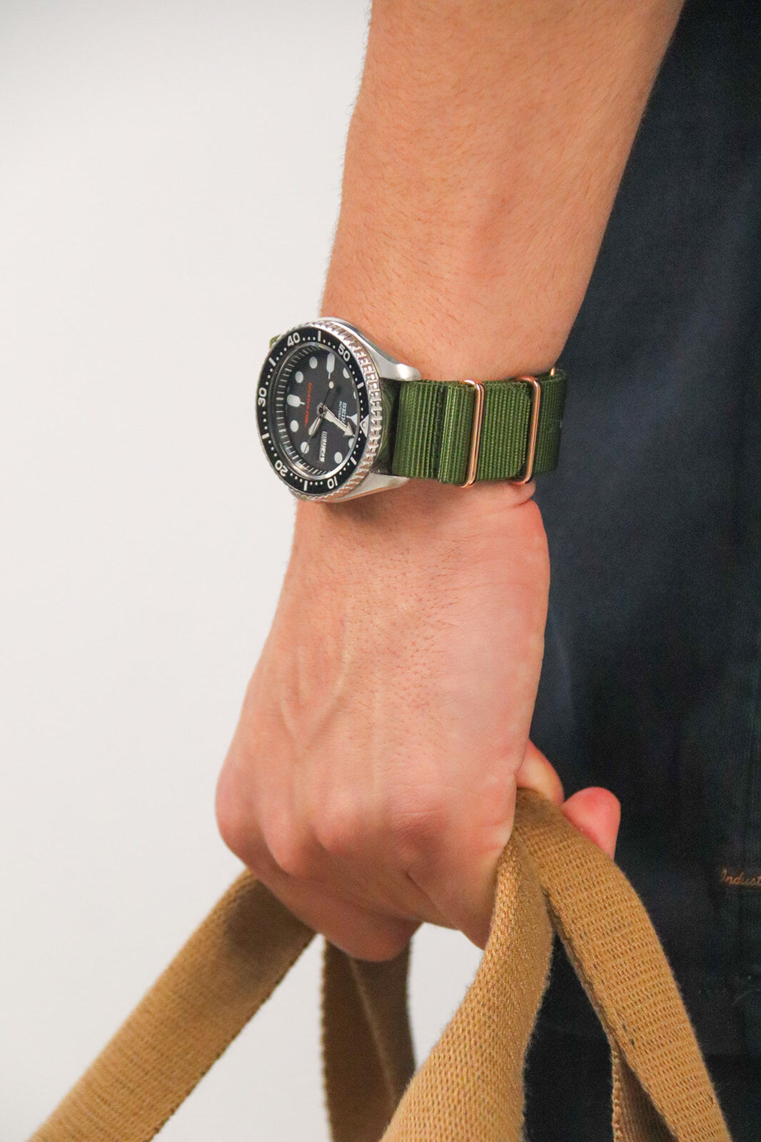 20mm Khaki Green NATO strap — Watch Straps Australia