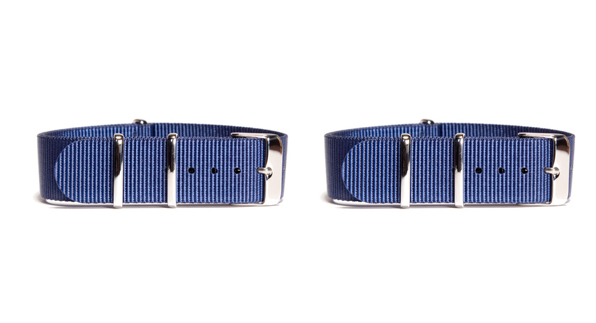 22mm Navy NATO 2 Pack